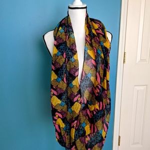 Nightmare before Christmas infinity scarf wrap